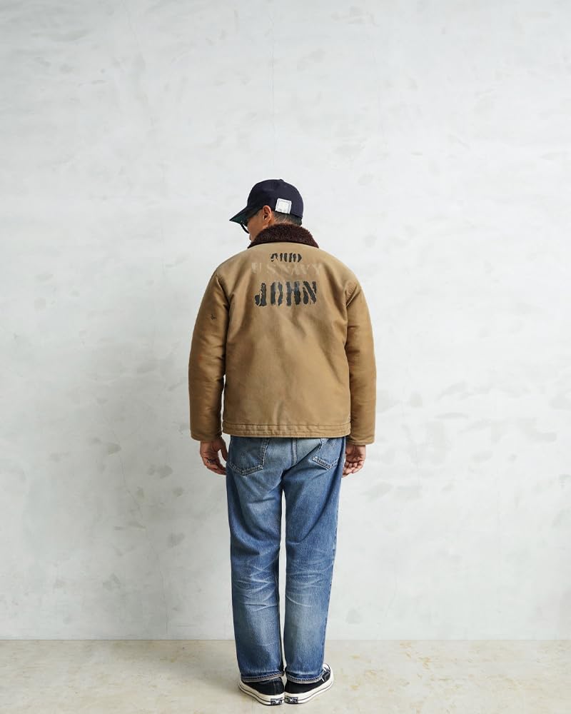 希少 実物復刻 デッキジップ 40s USCG 34 汚れ アルパカ 楽天市場】WAIPER.inc 忠実復刻 米軍 U.S.NAVY N-1 デッキジャケット